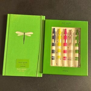 Kate Spade Notebook & Pen Set NIB Great Gift Set 💕